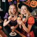 Pack Of 24 Halloween Party Item Flower Chains Halloween Themed Garlands Orange Purple Black Trick Or Treat Holiday Decoration Chain Accessories For Halloween Home Decoration Birthday Party Supplies_maomaolike.com