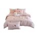 100S Long-Staple Four-Piece Set Cute Rabbit Towel Embroidered Duvet Cover Sheet 100% Cotton For 1.8m Bed_maomaolike.com