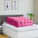 SOGA 4X 150cm Pink Triangular Wedge Bed Pillow Headboard_maomaolike.com