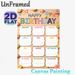 Birthday Tracker Painting Poster, Colorful Playful Birthday-themed Poster, Practical Design To Record Monthly Birthdays, Suitable For Office, Home And_maomaolike.com