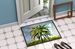 Tropical Breeze Palm Trees Doormat Front Door Mat Indoor Outdoor Rugs For Entryway, Non Slip Washable Low Pile, 24H X 36W_maomaolike.com