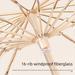 Chinese-style Reinforced Double-bone Thickened Color-coated Sun And UV Protection With High Aesthetic Illustration Design, Outdoor_maomaolike.com