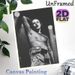 Stage Performer Painting Poster, Monochrome Dramatic Live Stage Scene Poster, Atmospheric Performance-themed Decor For Bedroom, Music Studio_maomaolike.com