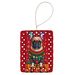 French Bulldog Holiday Christmas Porcelain Ornament Christmas Tree Hanging Decorations For Home Christmas Holiday, Rectangle, Gift, Multicolor_maomaolike.com