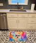 Westie Hippie Dawg Memory Foam Kitchen Mat Machine Washable Anti-Fatigue Mat Cushion Comfort Bath Mat Or Kitchen Rug_maomaolike.com
