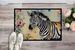 Zebra Doormat Front Door Mat Indoor Outdoor Rugs For Entryway, Non Slip Washable Low Pile, 24H X 36W_maomaolike.com