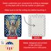 Pit Bull Terrier My Angel Porcelain Ornament Christmas Tree Hanging Decorations For Home Christmas Holiday, Rectangle, Gift, Multicolor_maomaolike.com