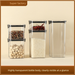 Food Grade Sealed Plastic Thickened Transparent Box Square Snack Grain Storage Jar_maomaolike.com
