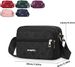 Quilted Crossbody Bags For Women - Oxford Cloth Multi-Layer Shoulder Handbag With Wide Strap -Casual Embroidery Business Bag_maomaolike.com