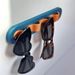 Wall-Mounted Wave Sunglasses Holder – Modular Eyewear Organizer For Glasses, Shades & Accessories (Space-Saving,_maomaolike.com