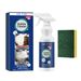 Jue-Fish Kitchen Grease Foam Cleaner Range Hood Stove Exhaust Pipe Wall Kitchen Utensils Grease Cleaner_maomaolike.com