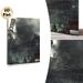 Industrial Ruin Painting Poster, Gloomy Dark-toned Wrecked Factory Scene Poster, Desolate Atmospheric Decor Ideal For Home Studio, Gaming Space_maomaolike.com