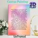 Acceptance Quote Painting Poster, Soft Gradient Inspirational Text Poster, Thought-provoking Acceptance Message Ideal For Home, Office And Recovery_maomaolike.com
