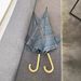 Banker Umbrella Sage Green | Classic Wood Handle Rain Garden Professional - 917_maomaolike.com