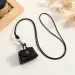 LATS Retro Cute Small Leather Bag Long Necklace For Women Fashion Sweater Chain Neck Hanging Jewelry Versatile Accessory_maomaolike.com