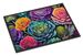 Ornamental Kale In Color Doormat Front Door Mat Indoor Outdoor Rugs For Entryway, Non Slip Washable Low Pile, 24H X 36W_maomaolike.com