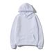 Men's Clothing heavy large size solid color hooded sweatshirt hoodie sweatshirt _maomaolike.com