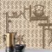 3D Waterproof PVC Self-Adhesive Wallpaper Woven Kitchen Countertop Cabinet Bedroom Living Room Wall Decoration_maomaolike.com