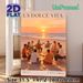 Beach Sunset Musical Gathering Painting Poster, Warm-toned Vintage-style Coastal Scene Poster, Cozy Joyful Social Design, Ideal For Living Room_maomaolike.com