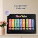 Place Value Themed Painting Poster, Vibrant Chalkboard-style Colorful Digit Place Value Chart Poster, Helps Grasp Numerical Place Values, Ideal For_maomaolike.com