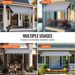 VEVOR 157x47" Patio Awning Retractable Awning Sunshade Shelter With Crank Handle_maomaolike.com