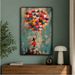 Wall Art Heart Balloon Painting Romantic Love Prints For Living Room Bedroom Anniversary Valentine Gift 40x60cm Framed_maomaolike.com