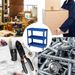 Tool Cart On Wheels, 3 Tier Rolling Mechanic Tool Cart, Heavy Duty Steel Utility Cart W/Lockable Wheels, 450 LBS Capacity Industrial Service Cart For Garage, Warehouse, Workshop (blue)_maomaolike.com