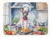 American Hairless Terrier The Chef Memory Foam Kitchen Mat Machine Washable Anti-Fatigue Mat Cushion Comfort Bath Mat Or Kitchen Rug_maomaolike.com