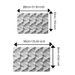 Bathroom Mat Toilet Mat Shower Mat Entrance Rug Absorbent Non-Slip Mat Soft Quick-Dry Machine Washable_maomaolike.com
