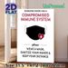Immune System Safety Notice Painting Poster, Minimalist Text & Graphic Poster, Clear Safety Reminder To Guide Proper Health Measures For Home_maomaolike.com