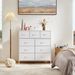 Dresser For Bedroom With 9 Fabric Storage Drawer Wardrobe Tall Chest Organizer Closet Adult Kids Clothes Cabinet Furniture_maomaolike.com