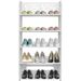 WPC - 5 Layers Carved Shoe Rack - A - 42X24X80cm_maomaolike.com