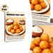 Nigerian Puff Puff Painting Poster, Vibrant Illustrated Culinary Poster, Showcases Authentic West African Snack Details, Ideal For Kitchen And Dining_maomaolike.com