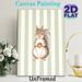 Squirrel Themed Painting Poster, Soft-hued Cute Squirrel Holding Acorn Poster, Warm Whimsical Design Ideal For Living Room, Bedroom Wall Decor_maomaolike.com