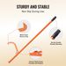 VEVOR Cant Hook Tool 46.5 In Heavy Duty Steel Log Roller Forestry Logging Tools_maomaolike.com