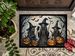 Witches Spooky Halloween Doormat Front Door Mat Indoor Outdoor Rugs For Entryway, Non Slip Washable Low Pile, 24H X 36W_maomaolike.com