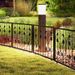 Decorative Garden Fence 8 Pack, 23.5''(H) X 15.3ft (L) Rustproof Metal Fencing Animal Barrier_maomaolike.com