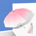 Gradient Color Umbrella Women, UV Protection, Dual-use For Sun And Rain, Compact, Portable, Foldable, Wholesale, In Stock_maomaolike.com
