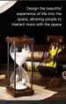 Classic Wooden Hourglass 60-minute/30-minute Timer, A Simple Decorative Piece For Home And Office Use._maomaolike.com