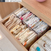 Baby Bath Towel Storage Organizer Baby Gauze Blanket Towel Rack Children's Wardrobe Classification Organizer Cabinet Transparent_maomaolike.com