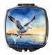 Gull Flying Low Compact Mirror Decorative Travel Makeup Mirror For Women Girls Gifts Pocket Makeup Mirror Folding Handheld_maomaolike.com