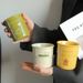 Simple Cute Cream Color Handy Cup Coffee Cup Water Cup Milk Cup Breakfast Cup Hand-held Cup Cartoon Cup_maomaolike.com