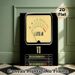Audio VU Meter Painting Poster, Vintage Retro Audio Level Meter With DB Scale Poster, Unique Music-themed Decor Ideal For Home Audio Rooms, Music_maomaolike.com