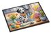 Decorating Easter Dalmatian Doormat Front Door Mat Indoor Outdoor Rugs For Entryway, Non Slip Washable Low Pile, 24H X 36W_maomaolike.com
