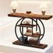 41.3" Console Table Sofa Table Entryway Console Table Narrow Wood Accent Tables_maomaolike.com