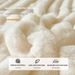Soft Fluffy Faux Rabbit Fur Fitted Sheet - Ultra Warm & Non-Slip Winter Bed Cover For Home, Dorm, All Mattress Sizes_maomaolike.com
