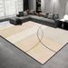 Living Room Rug,Large Rug,Oversized, Gold Leaves Design,Bedroom Rug,Soft And Thick, Machine Washable, Thickened Rug, Bedside Rug,Decorative Indoor Rug_maomaolike.com