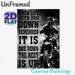 Motivational Dirt Bike Painting Poster, Monochrome Rainy Track Rider Poster, Inspirational Quote Design Ideal For Garage, Man Cave Or Living Room_maomaolike.com