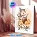 Yerba Mate & Home-themed Painting Poster, Watercolor-style Warm Typography Poster, Cozy Heartwarming Design With Yerba Mate Jar And House-shaped_maomaolike.com