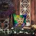 Silky Terrier King Of Mardi Gras Throw Pillow Machine Washable, Indoor Outdoor Decorative Pillow For Couch, Bed Or Patio, 18Hx18W_maomaolike.com